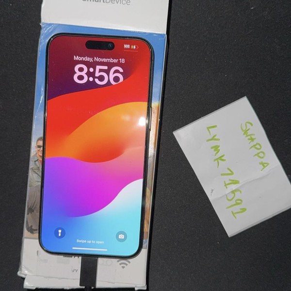 Apple iPhone 15 Pro Max - Unlocked, 256 GB, Black, A2849