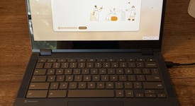 Good
													Lenovo Flex 5i Chromebook - I3, Blue, 128 GB, 8 GB, photo 1 of 6