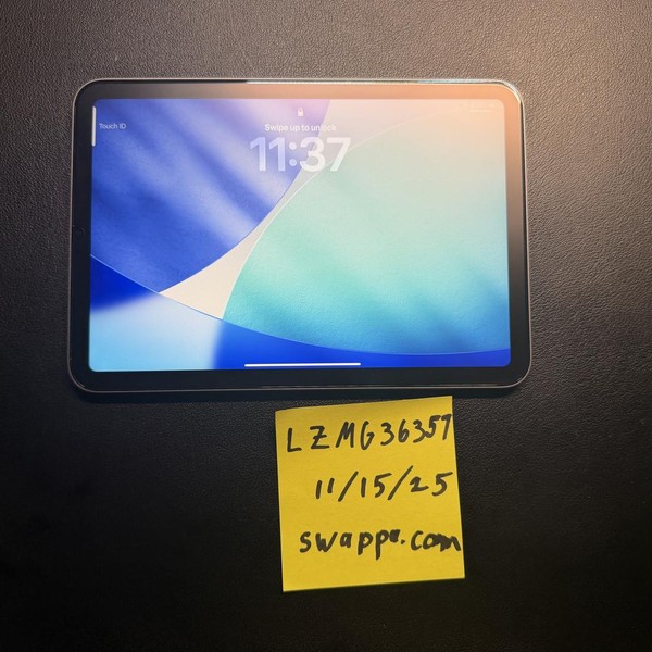 Apple iPad Mini 7th Gen - Wi-Fi, 128 GB, Gray, A2993