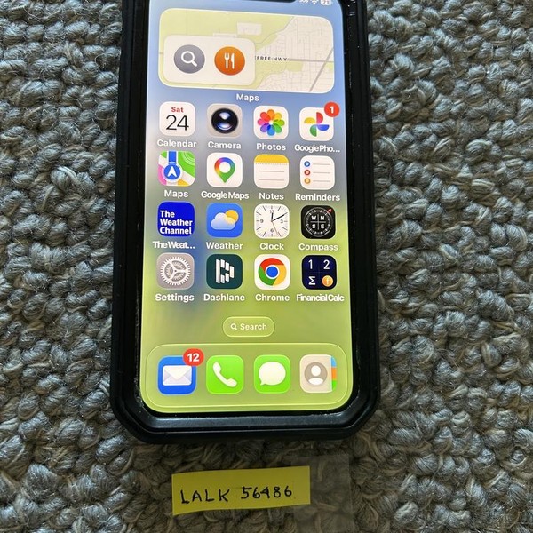 Apple iPhone 12 - Unlocked, 128 GB, Black, A2172