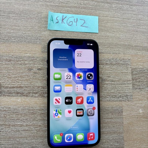 Apple iPhone 13 - Unlocked, 128 GB, Midnight, A2482