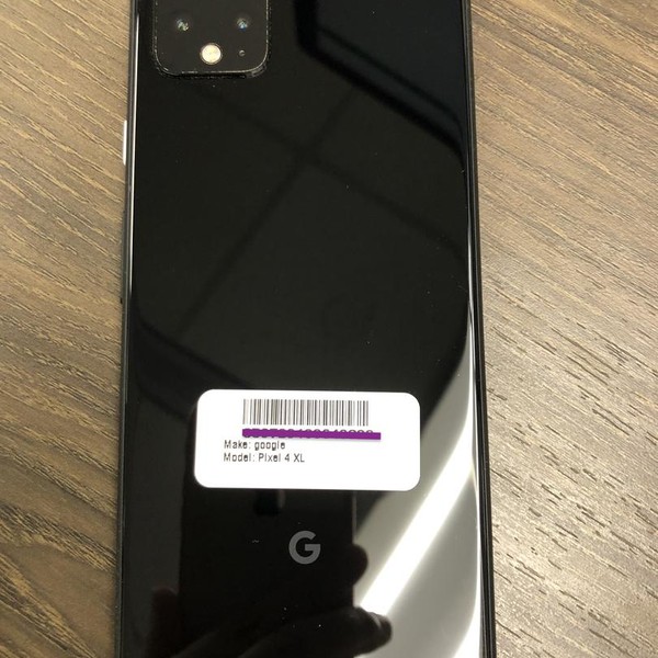 Google Pixel 4 XL - Unlocked, 64 GB, Black, 6 GB, G020J, Google Edition