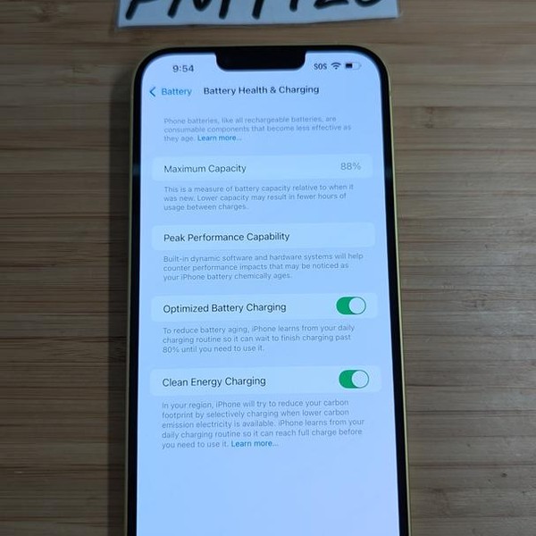 Apple iPhone 14 Plus - Unlocked, 128 GB, Yellow, A2632
