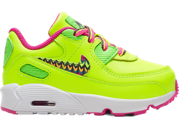 Nike Air Max 90 Volt Fire Pink Green Strike (TD) for sale
