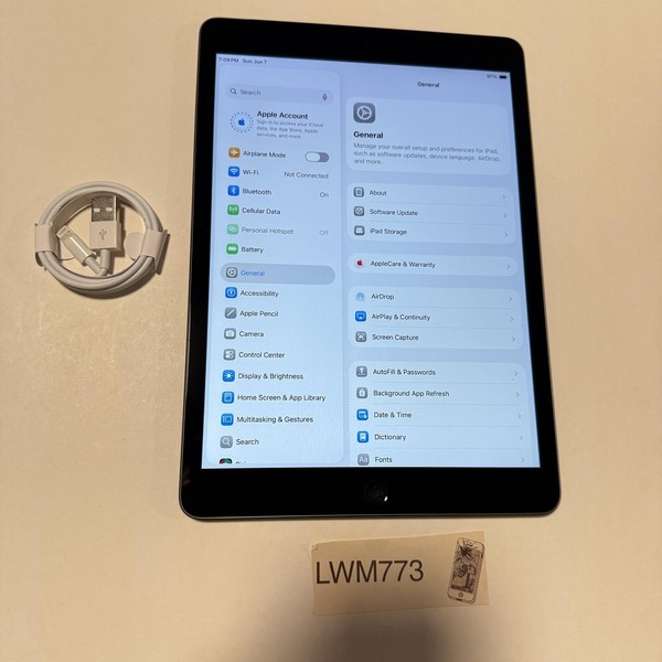 Apple iPad (9th Gen) - Unlocked, 64 GB, Gray, A2603