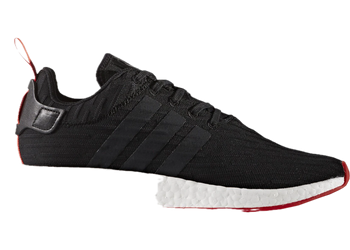 adidas NMD R2 Core Black Red Two Toned for sale