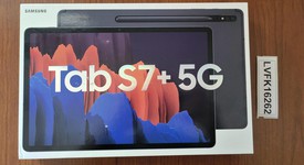 New
													Samsung Galaxy Tab S7 Plus - T-Mobile, Mystic Black, 128 GB, 6 GB, SM-T978U, 5G, photo 1 of 4