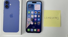 Good
													Apple iPhone 16 - Verizon, Ultramarine, 128 GB, A3081, photo 1 of 9
