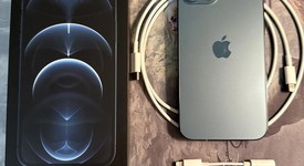 Good
													Apple iPhone 12 Pro - Unlocked, Pacific Blue, 128 GB, A2341, photo 3 of 10