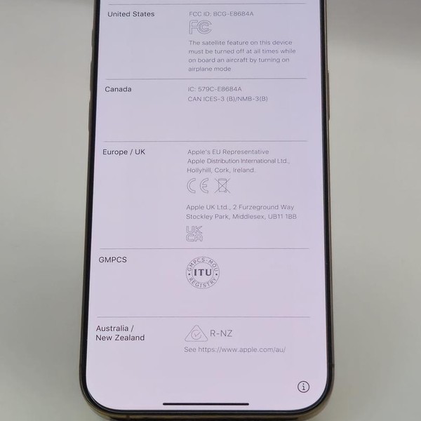 Apple iPhone 16 Pro Max - Unlocked, 256 GB, Desert, A3084