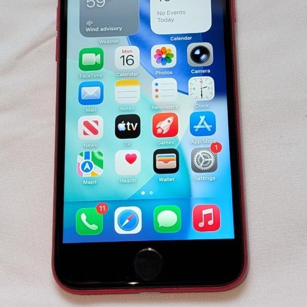 Apple iPhone SE 2nd Gen 2020 - Unlocked, 256 GB, Red, A2275