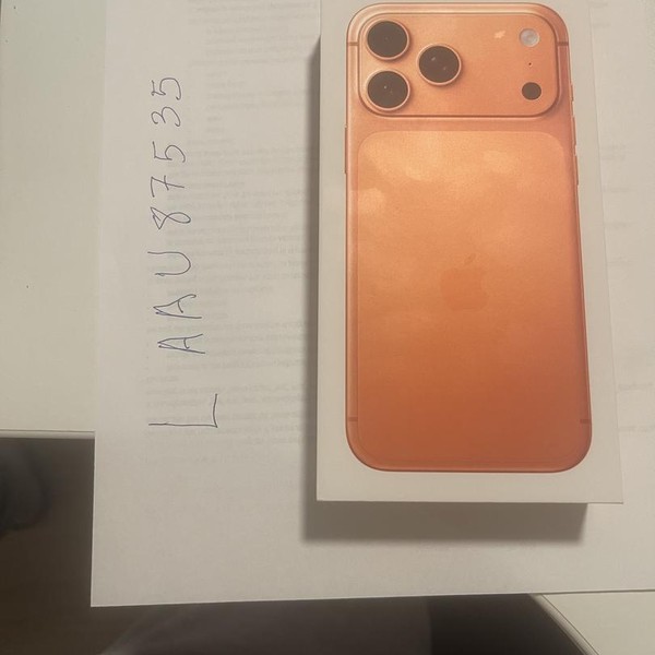 Apple iPhone 17 Pro Max - Unlocked, 256 GB, Cosmic Orange, A3257