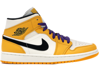 Jordan 1 Mid SE Lakers for sale