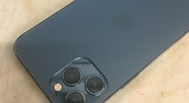 Good
													Apple iPhone 12 Pro Max - Unlocked, Pacific Blue, 128 GB, A2342, photo 1 of 8