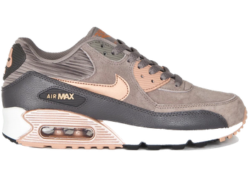 Nike Air Max 90 LTHR Iron Metallic Red Bronze (Women's) for sale
