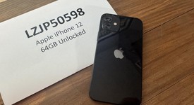 Fair
													Apple iPhone 12 - Unlocked, Black, 64 GB, A2172, photo 3 of 5
