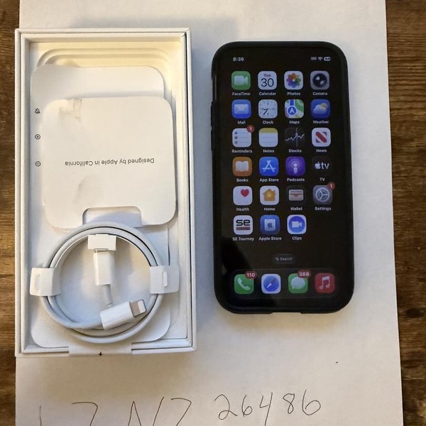 Apple iPhone 12 - Unlocked, 64 GB, Black, A2172