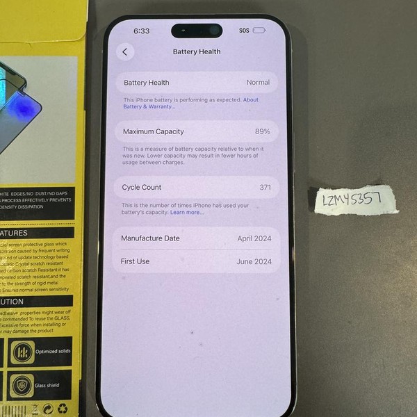 Apple iPhone 15 Pro Max - Unlocked, 256 GB, Natural, A2849