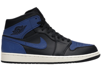 Jordan 1 Mid Obsidian Game Royal for sale