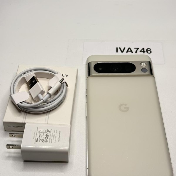 Google Pixel 8 Pro - Unlocked, 128 GB, Porcelain, 12 GB, G1MNW, mmWave 5G