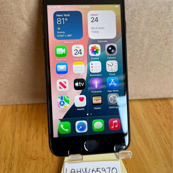 Apple iPhone SE 3rd Gen 2022 - Unlocked, 64 GB, Midnight, A2595