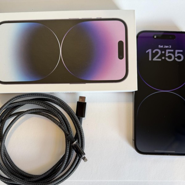 Apple iPhone 14 Pro - Verizon, Purple, 128 GB, A2650