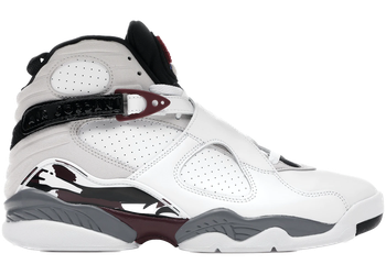 Jordan 8 Retro White Burgundy (Women's) for sale