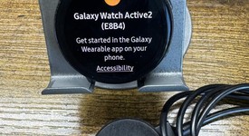 Good
													Samsung Galaxy Watch Active2 44mm - Unlocked, Black, Stainless Steel, photo 2 of 6