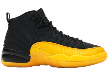 Jordan 12 Retro Black University Gold (GS) for sale