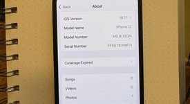 Good
													Apple iPhone 12 - Unlocked Non-US, Blue, 128 GB, A2403, photo 2 of 12