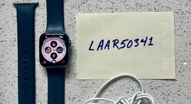 Good
													Apple Watch Series 7 45mm - Unlocked, Blue, A2477 - Cellular, Aluminum, photo 1 of 5