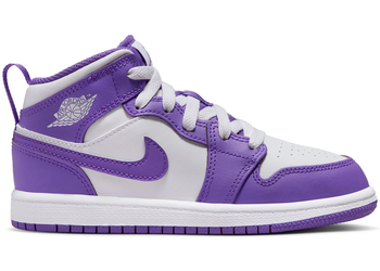 Jordan 1 Mid Purple Venom (PS) for sale