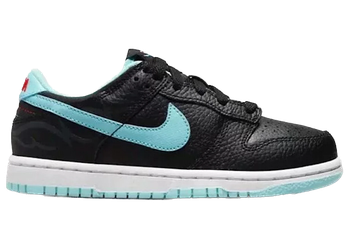 Nike Dunk Low SE Barber Shop Black (PS) for sale