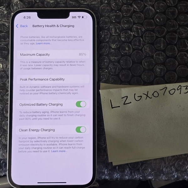 Apple iPhone 14 - Unlocked, 128 GB, Starlight, A2649