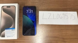 Good
													Apple iPhone 15 Pro Max - Unlocked, Natural, 256 GB, A2849, photo 1 of 6