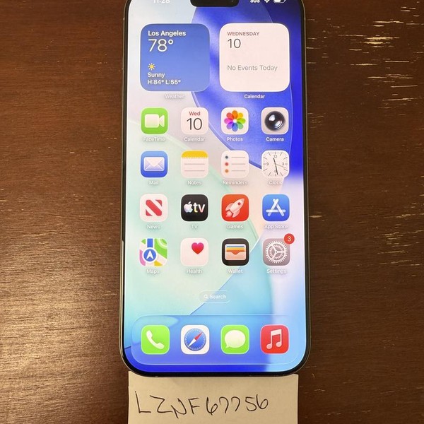 Apple iPhone 16 Pro Max - Unlocked, 256 GB, Natural, A3084