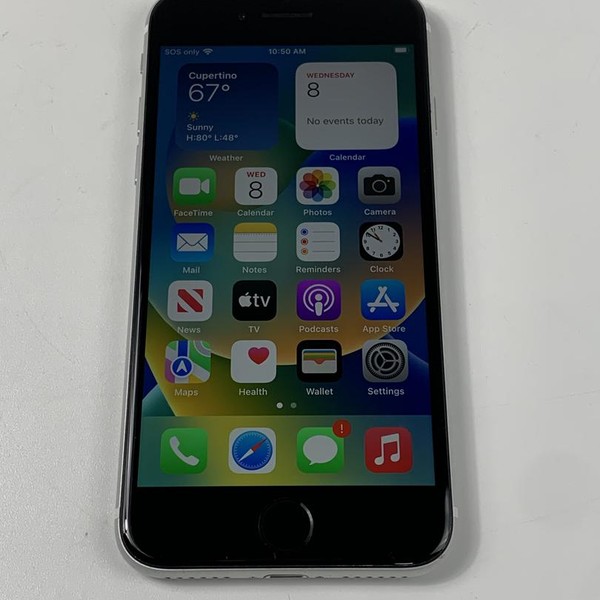 Apple iPhone SE 2nd Gen 2020 - Unlocked, 128 GB, White, A2275