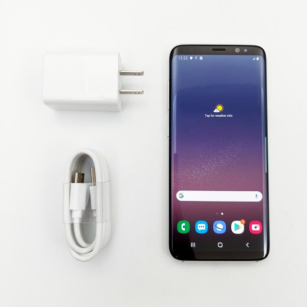 Samsung Galaxy S8 - Unlocked, 64 GB, Silver, 4 GB, SM-G950U1