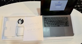 Good
													MacBook Pro Late 2023 (M3) - 16" - Apple M3 Max 16-core, Black, 1 TB, 48 GB, 40-core GPU, photo 1 of 11