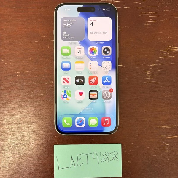 Apple iPhone 15 - Unlocked, 128 GB, Green, A2846