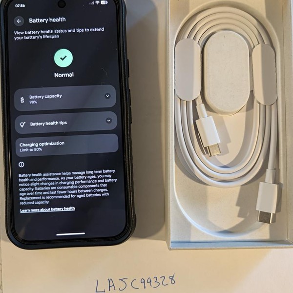 Google Pixel 10 Pro - Unlocked, 128 GB, Obsidian, GA09887
