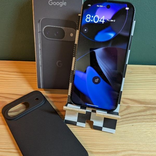 Google Pixel 9 - Unlocked, 256 GB, Obsidian, 12 GB, G2YBB