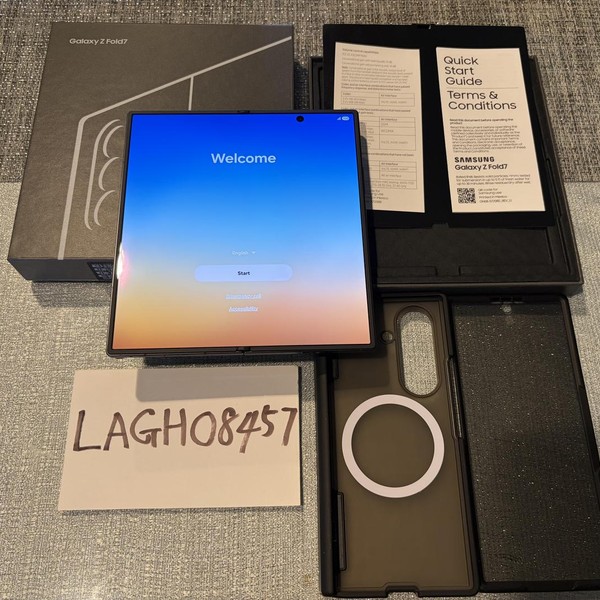 Samsung Galaxy Z Fold7 - Unlocked, 512 GB, Jetblack, 12 GB, SM-F966U1