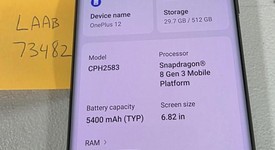 Good
													OnePlus 12 - Unlocked, Green, 512 GB, 16 GB, CPH2583, photo 2 of 9