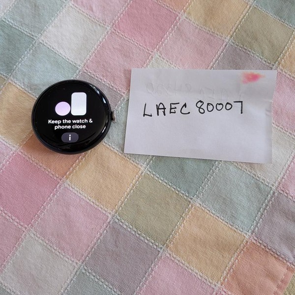 Google Pixel Watch 2 - Wi-Fi, Black, Wi-Fi