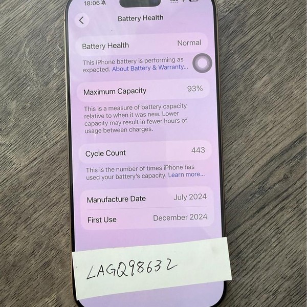 Apple iPhone 16 Pro Max - Unlocked, 256 GB, Desert, A3084