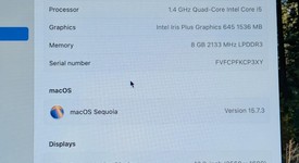 Good
													MacBook Pro 2020 - 13" - I5, Gray, 256 GB, 8 GB, photo 3 of 10