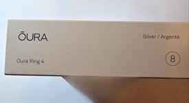 New
													Oura Ring Gen 4 - Silver, Size 8, photo 1 of 7