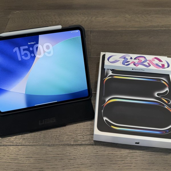 Apple iPad Pro 13 inch (M4) 2024 - Unlocked, 1 TB, Black, 16 GB, A2926, Nano-texture Glass