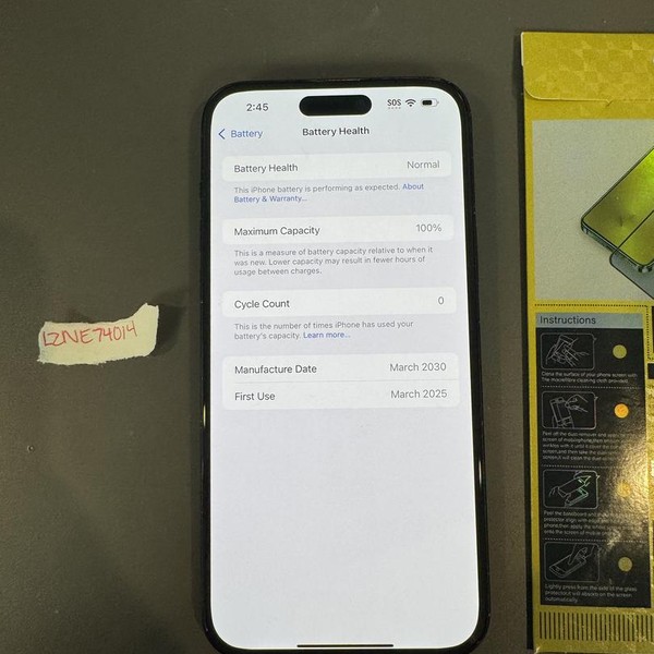 Apple iPhone 15 Plus - T-Mobile, 128 GB, Black, A2847